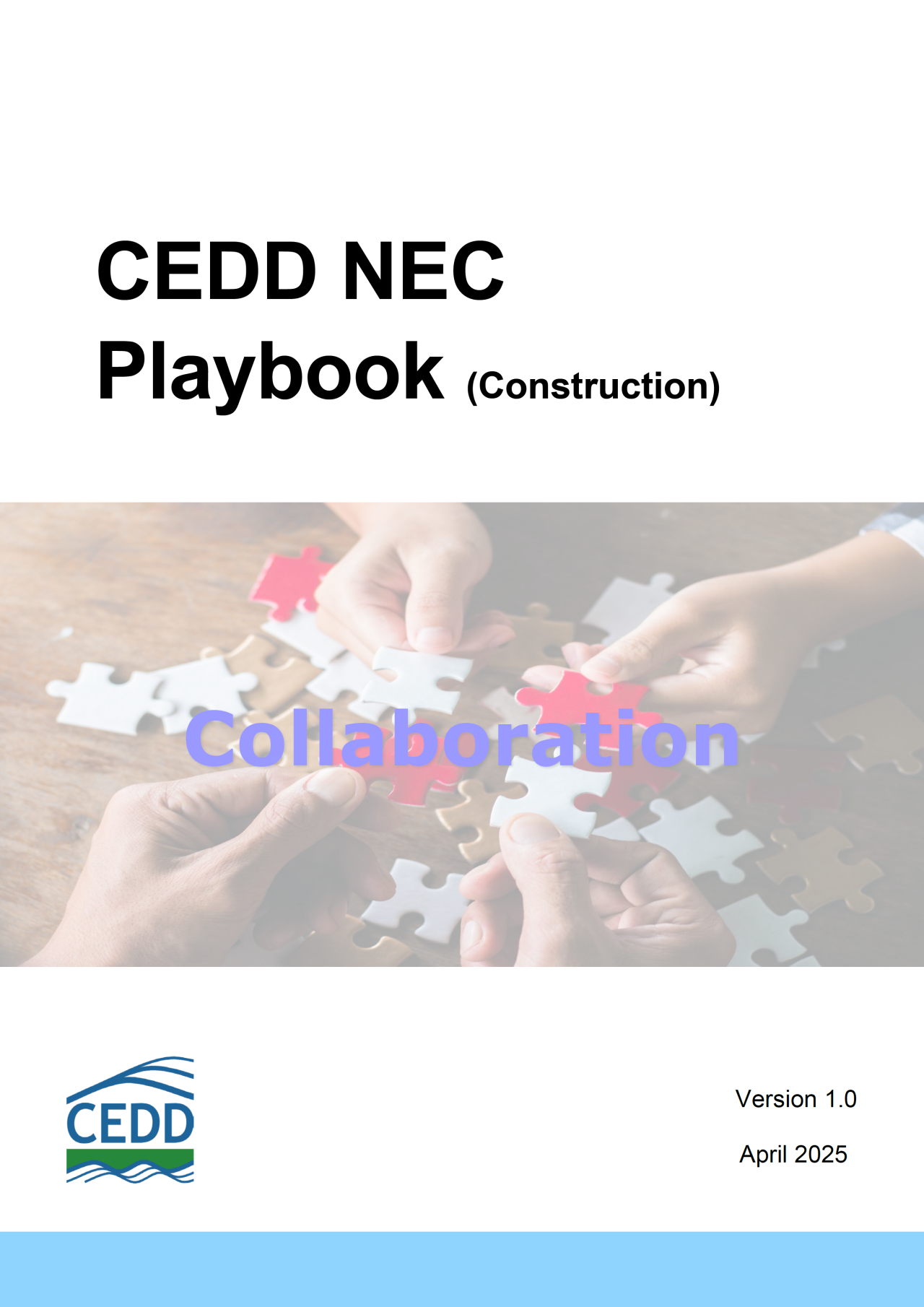 CEDD NEC Playbook (Construction) Cover